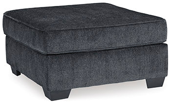 Oversized Accent Ottoman Altari Slate