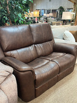 Henry Triple Power Fully Loaded Reclining Loveseat ON DISPLAY IN SHOWROOM