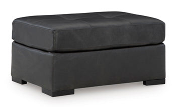 Oversized Accent Ottoman Brindley Pier Fog