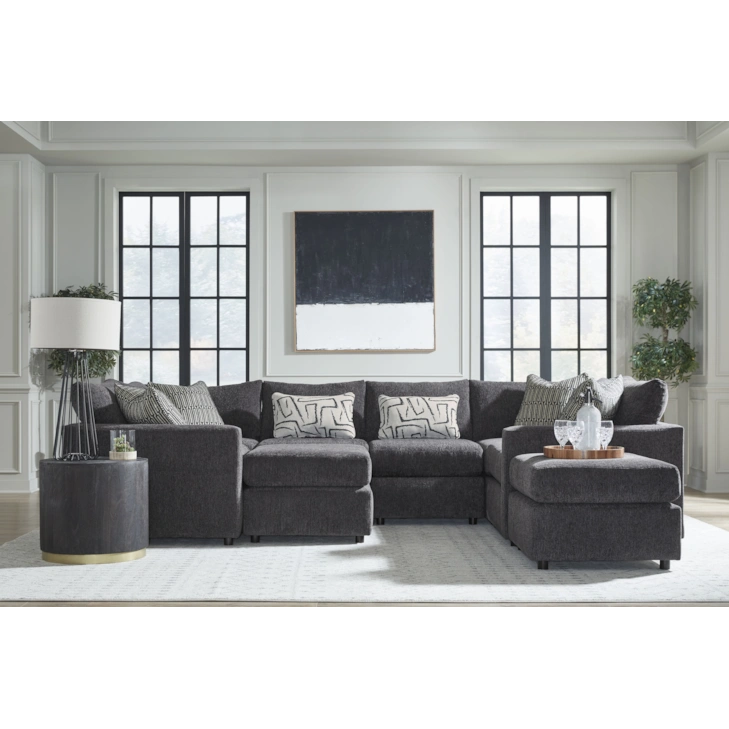 Sectional 5pc 3500 Ripple Midnight SR