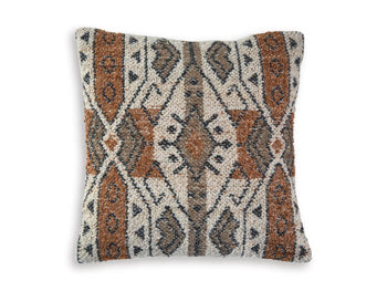 Pillow (4/CS) Kierenworth Sienna/Ivory/Black