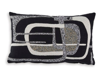 Pillow (4/CS) Gavrileigh Black/Gray/Ivory