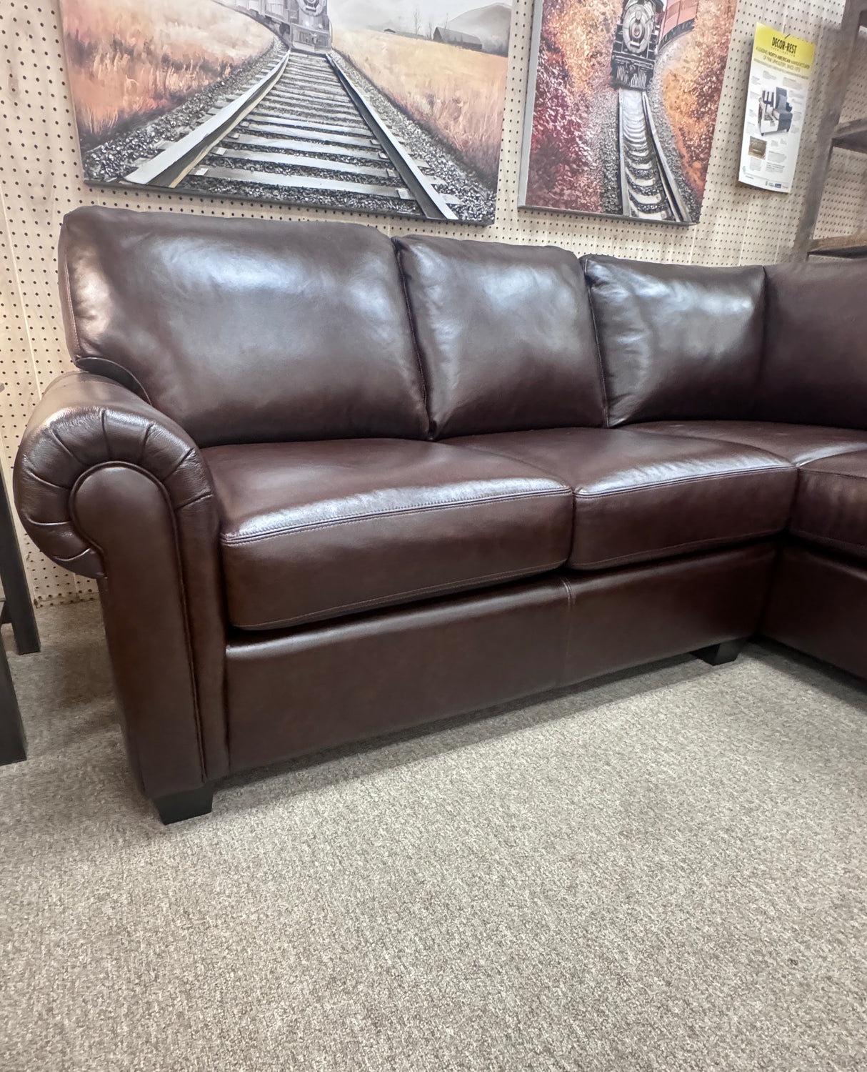 3A2 Alessandra Sectional Leather