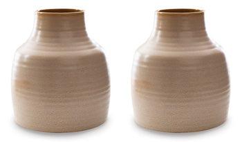 Vase (2/CS) Millcott Tan
