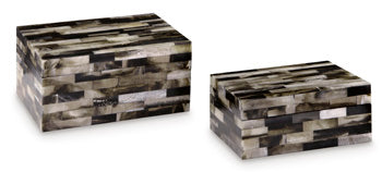Box Set (2/CN) Ellford Black/Brown/Cream
