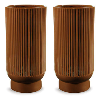 Vase (2/CS) Avalyah Burnt Umber