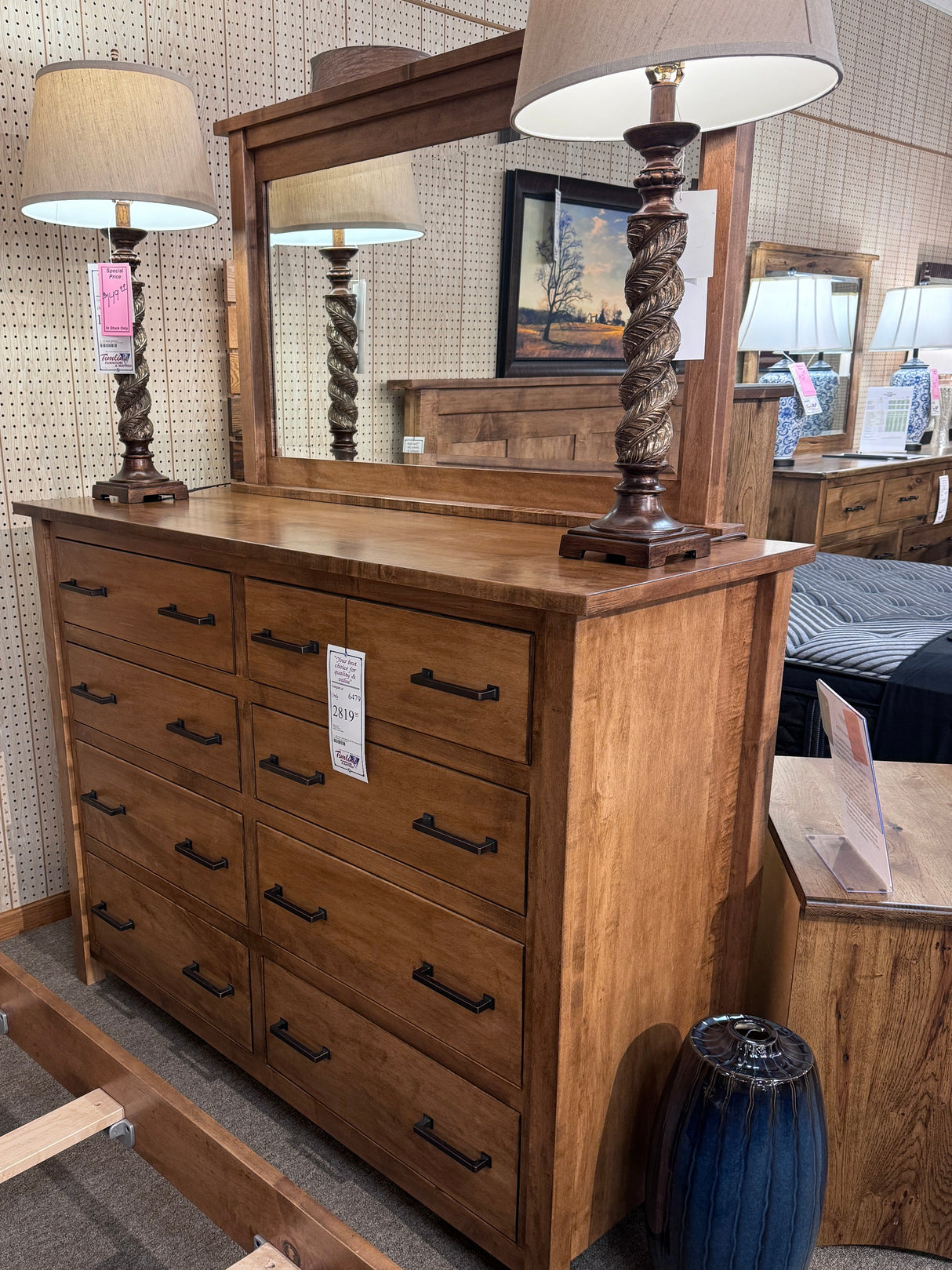 Hockheim Amish Dresser Maple