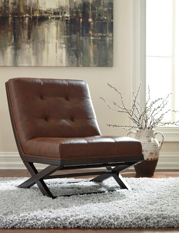 Accent Chair Sidewinder Brown