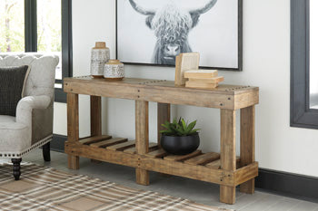 Console Sofa Table Susandeer Brown