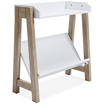 Small Bookcase Blariden White/Tan
