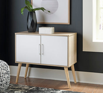 Accent Cabinet Orinfield Natural/White