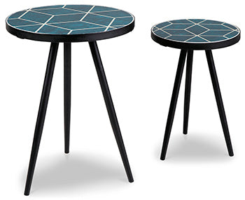 Accent Table (2/CN) Clairbelle Teal