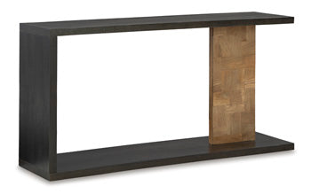 Console Sofa Table Camlett Brown