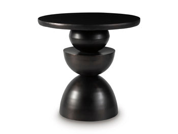 Accent Table Kurtson Bronze Finish