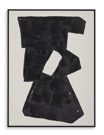 Wall Art Garviery Black/Cream