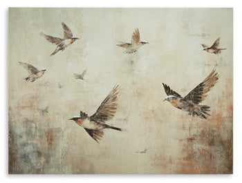 Wall Art Collmund Gray/Brown