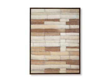 Wall Art Kalanmore Brown/Tan/White