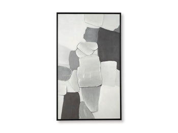 Wall Art Adilson White/Gray/Black