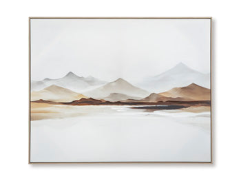 Wall Art Karalen White/Gray/Brown