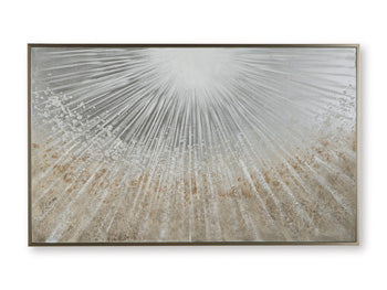 Wall Art Waldard Gray/Taupe/White