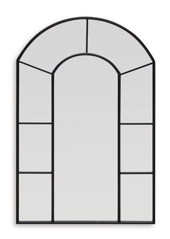Accent Mirror Evengton Black