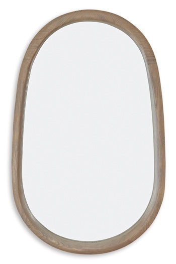 Accent Mirror Aarilynn Antique Brown