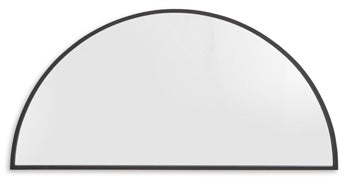Accent Mirror Denlow Black