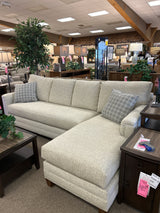 Customizable Tailor Made 105" Flappable Chaise Sofa