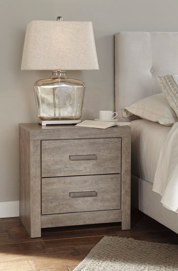 Two Drawer Night Stand Culverbach Gray