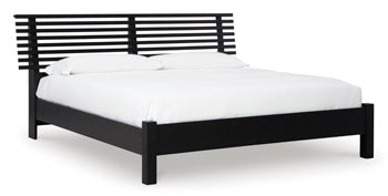 King Panel Footboard w/Rails Danziar Black