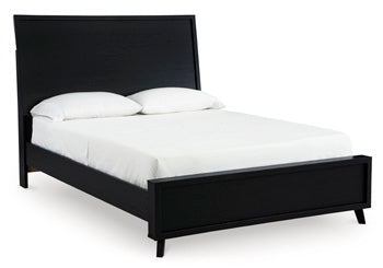 Queen Panel Headboard Danziar Black