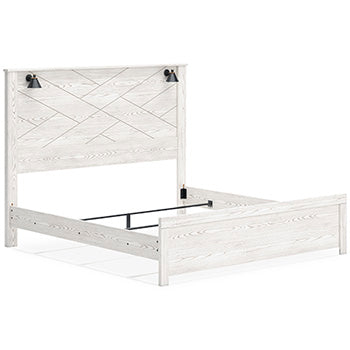 King Panel Footboard Gerridan White