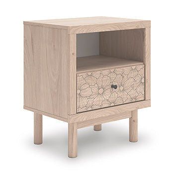 One Drawer Night Stand Arloster Tan