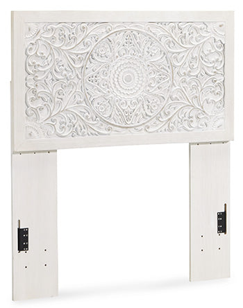 Twin Panel Headboard Paxberry Whitewash