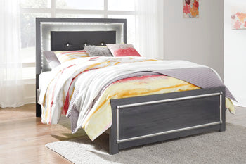 Full Panel Footboard Lodanna Gray