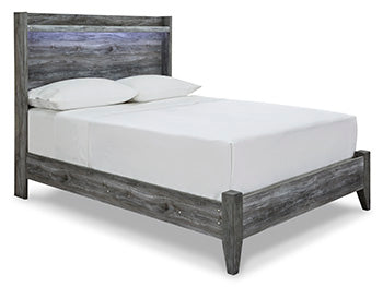 Full Panel Footboard w/Rails Baystorm Gray