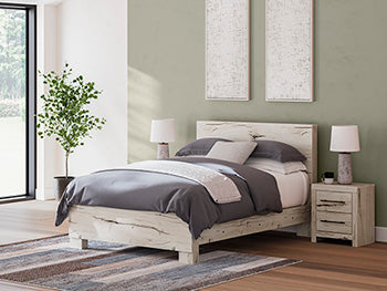Queen Panel Rails Lawroy Light Natural