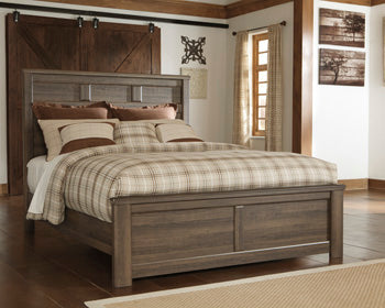 Queen Panel Footboard Juararo Dark Brown