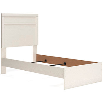 TWIN PANEL HEADBOARD/FOOTBOARD Stelsie White