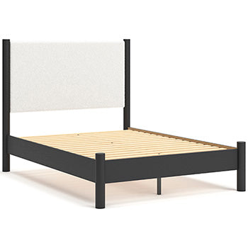 Full UPH Panel Headboard Cadmori Black/White
