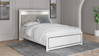 Queen Panel Rails Altyra White