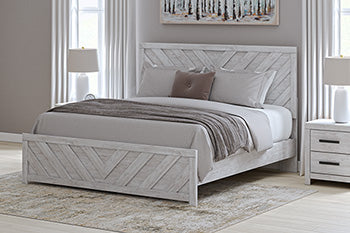 King Panel Rails Cayboni Whitewash