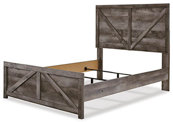 Full Crossbuck Panel HDBD/FTBD Wynnlow Gray