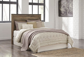 Queen Panel Headboard Trinell Brown