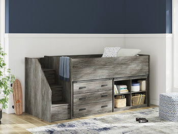 Loft Bookcase Frandern Gray