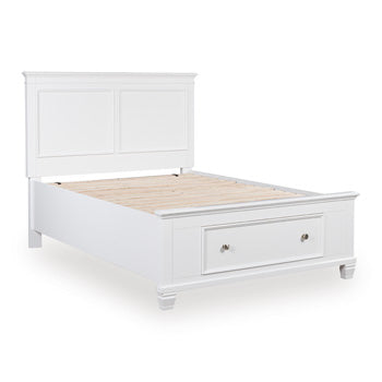 Full Storage FTBD w/Roll Slats Fortman White