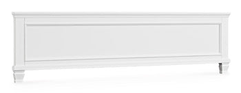King/Cal King Panel Footboard Fortman White