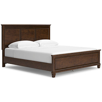 California King Panel Rails Danabrin Brown