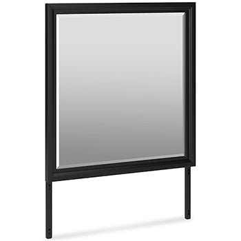 Bedroom Mirror Lanolee Black