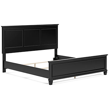 Queen/King Panel Rails Lanolee Black